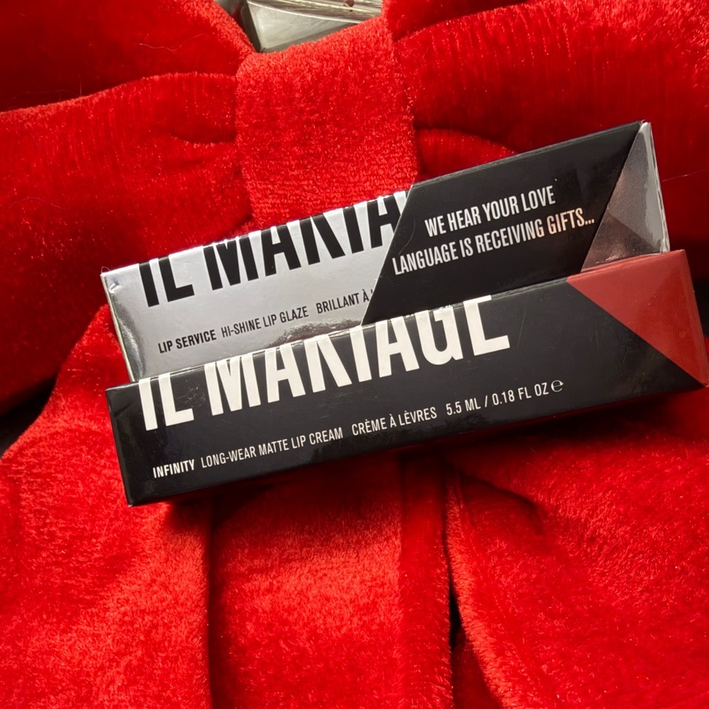 IL MAKIAGE Lip Service and Infinity Lip Glaze Set